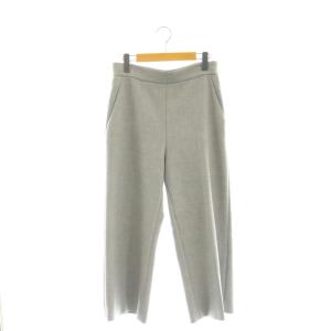 collection ワイドクロップドパンツ ストレッチ 40 グレー 39605 /HK OS