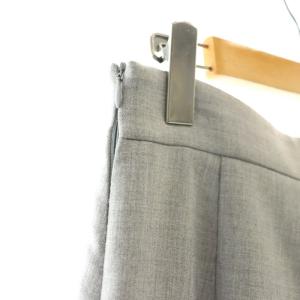 FOXEY NEW YORK collection ワイドクロップドパンツ ストレッチ 40 グレー 39605 /HK OS