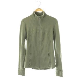 Define ジャケット Nulu ブルゾン ジップアップ カーキグレー /ES OS