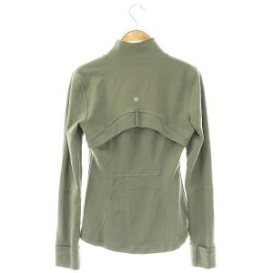 lululemon Define ジャケット Nulu ブルゾン ジップアップ カーキグレー /ES OS