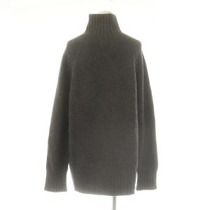 S Max Mara ハイネックニットプルオーバー セーター 長袖 グレー /AT OS
