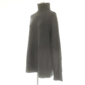 S Max Mara ハイネックニットプルオーバー セーター 長袖 グレー /AT OS