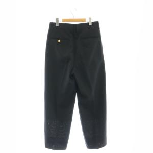 beautiful people logo fresco tuck tapered pants テーパードパンツ ウール 40 紺 /MI