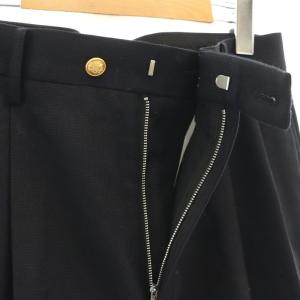 beautiful people logo fresco tuck tapered pants テーパードパンツ ウール 40 紺 /MI