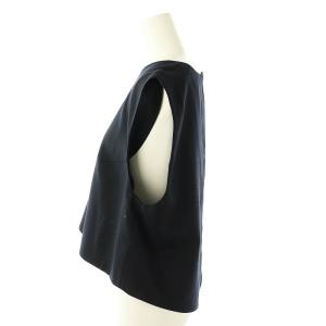 ENFOLD ハルキングツイル タンクベスト 38 ネイビー /DF OS