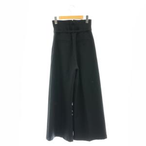 UNITED TOKYO UNITEDTOKYO 24AW HAKAMA タックワイドパンツ ベルト付き 2 ブラック /DF OS