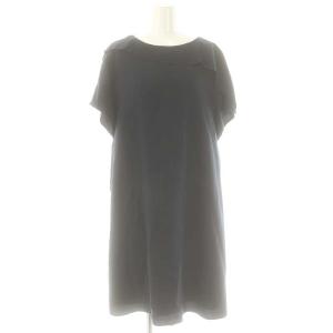 半袖 ワンピース 38 ネイビー /ES OS