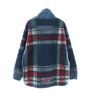 adidas by Stella McCartney Fleece Jacquard フリースジャガードジャケット ブルゾン プルオーバー オーバーサイズ M