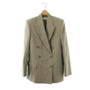 24AW 650147 MELANGE STRIPE DB JACKET