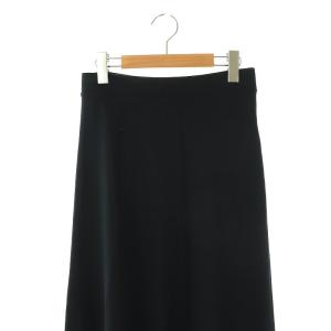 EVERYDAY I LIKE Jersey フレアスカート イージー 紺 /MI OS SH