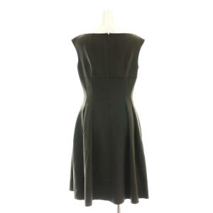 René ベーシック 5336080 ノースリーブワンピース 36 ダークブラウン /ES OS SH