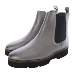 himiko ウォーターマッサージ サイドゴア ブーツ ショート 24cm グレー /SR22 AD