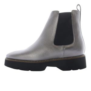 ウォーターマッサージ サイドゴア ショートブーツ 24cm ブロンズ /SR33 AD