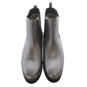 himiko ウォーターマッサージ サイドゴア ショートブーツ 24cm ブロンズ /SR33 AD