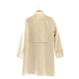 S Max Mara スタンドカラー ウール コート 36 ライトべージュ