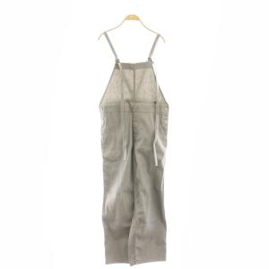 21SS グレーデニム オーバーオール 34 グレー