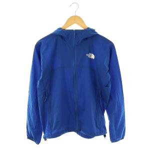 NP71520 SWALLOWTAIL HOODIE ナイロンジャケット フード S 青 /MI OS