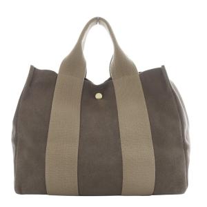 VIOLA d'ORO トートバッグ ショルダーバッグ 2way 斜め掛け マイクロスエード ブラウン /YO8