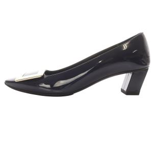 ROGER VIVIER ベル ヴィヴィエ パンプス 36 ネイビー