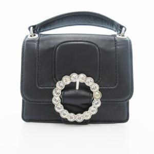 THE BOX BAG バンドバッグ ショルダー 2WAY ビジュー 黒 ブラック /UO AA