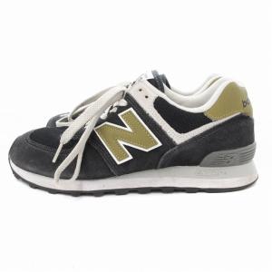 New Balance ML574EO2 スニーカー 25.5cm ブラック