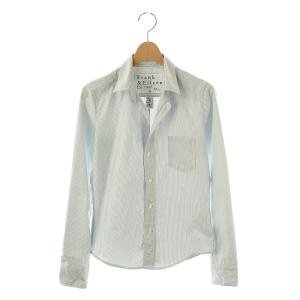 ×ロンハーマン Ron Herman ストライプ シャツ 長袖 XXS ブルー ホワイト /ES OS