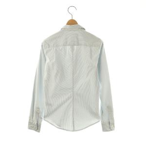 Frank&Eileen フランクアンドアイリーン ×ロンハーマン Ron Herman ストライプ シャツ 長袖 XXS ブルー ホワイト /ES OS