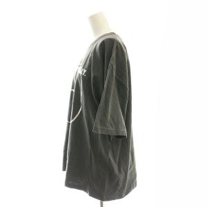 JOURNAL STANDARD LUXE 24SS ガーメントダイプリンT Tシャツ 半袖 グレー /HK OS