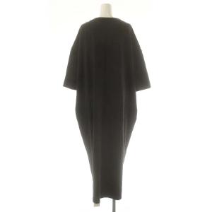 JOURNAL STANDARD LUXE クラシックテンジク ワンピース ロング 七分袖 M チャコール /ES OS