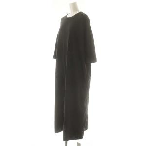 JOURNAL STANDARD LUXE クラシックテンジク ワンピース ロング 七分袖 M チャコール /ES OS