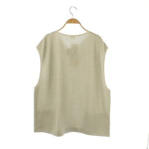 chimala 24SS JAQUARD KNIT VEST プルオーバー ベスト ニット L グレー /MI OS