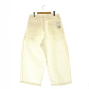JOURNAL STANDARD LUXE チノクロス タックパンツ M 白 ホワイト /SS OS
