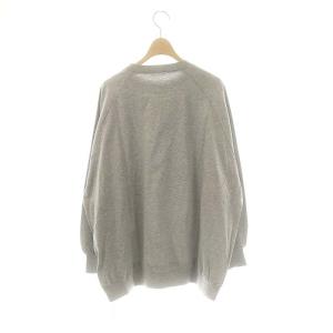 JOURNAL STANDARD LUXE ラスティックジャージークルーネックプルオーバー カットソー F グレー /ES OS
