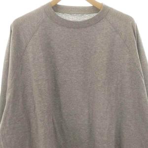 JOURNAL STANDARD LUXE ラスティックジャージークルーネックプルオーバー カットソー F グレー /ES OS