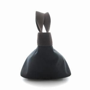 Hervé Chapelier 701C コーデュラ舟型トートS バッグ ノワール モカ /UO