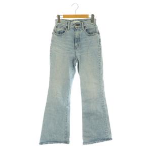 22SS MVS FLARE デニムパンツ ジーンズ ハイウエスト 25 ライトブルー /MY OS