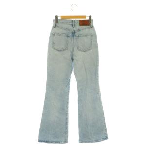 MOUSSY 22SS MVS FLARE デニムパンツ ジーンズ ハイウエスト 25 ライトブルー /MY OS