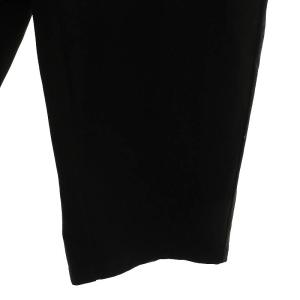 PLAIN PEOPLE 強撚オールインワン ノースリーブ コットン 2 黒 /NR OS