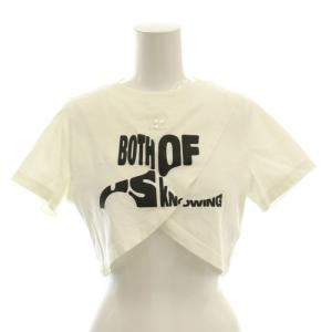 クロップド Tシャツ 白 ホワイト /SS OS