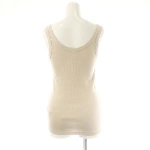 Deuxieme Classe RIB タンクトップ リブ ライトベージュ /ES OS