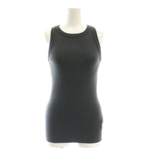 LOREL RIB タンクトップ クルーネック F グレー 22070500401010 /AT OS