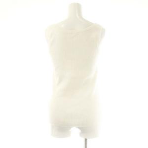 EVERYDAY I LIKE Suvin Rib タンクトップ リブニット ホワイト /ES OS