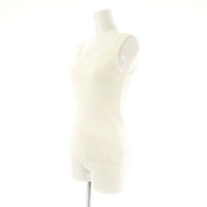 EVERYDAY I LIKE Suvin Rib タンクトップ リブニット ホワイト /ES OS