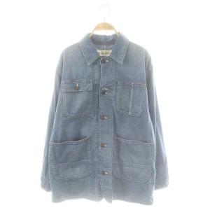 23SS デニム COVERALL カバーオール ジャケット 34 青 /MI OS