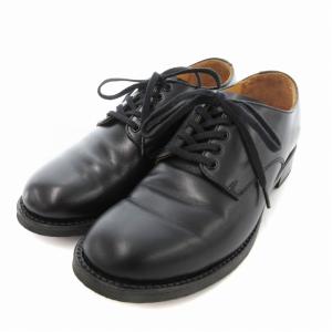 ダービーシューズ レースアップ レザー 3 黒 ブラック /JS