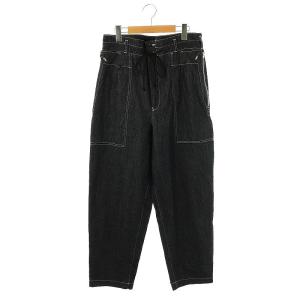 ヨウジヤマモト ウール タイトスカート 膝丈 変形 WOOL COMPRESSED BOUCLE TIGHT SKIRTS(XS Black): Vintage 1.2