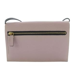 MARNI トリプルフラップショルダーバッグ ワンショルダー 斜め掛け レザー ピンク ブラック ブラウン PFMO0003U0