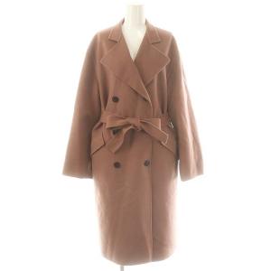 LUXE NEW DIVIDE DB BELT COAT DF コート チェスター ダブル ウール カシミヤ混