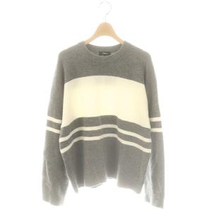 24AW ASTOR WOOL COLOR BLOCK S PO ニット セーター ウール カシミヤ混