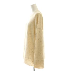 Theory 23AW WOOLCASH DONEGAL KARENIA CN ニット セーター 長袖 S アイボリー